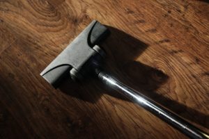 vacuuming